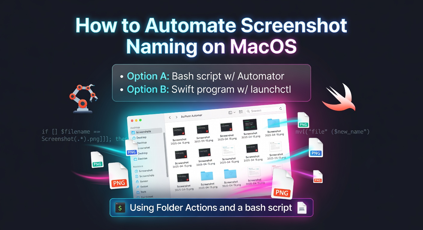 How to Automate Screenshot Naming on macOS